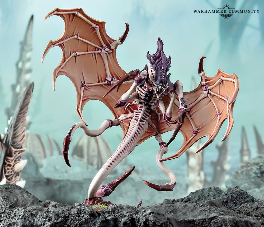 The Parasite of Mortex, a new model for the Warhammer 40K Tyranids army. Image: Games Workshop